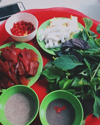 nom bo kho va nhung mon nom viet nam duoc du khach ua chuong