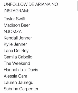 Danh sách những nhân vật bị “dính chưởng” trong màn “lọc member” này bao gồm hơn 10 người, trong đó có cả những cái tên thân thuộc như Taylor Swift, The Weeknd, và Camila Cabello.