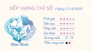 11 Tu vi hang ngay - Tu vi ngay 2142020 Bao Binh