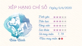 11 Tu vi hang ngay - Tu vi ngay 562020 Bao Binh