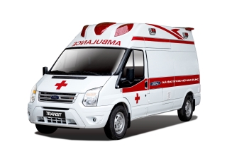 Ford tặng xe cứu thương áp lực âm cho Bệnh viện Bệnh nhiệt đới TW