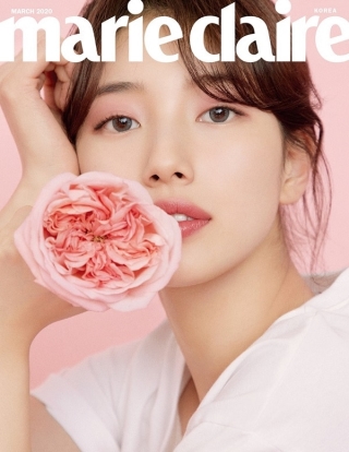 Trước đó không lâu, cựu thành viên Miss A khoe vẻ đẹp “e lệ” như sương mai trên bìa Marie Claire tháng 3/2020