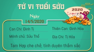 2 Tu vi 12 con giap - Tu vi ngay 1452020 - Tuoi Suu