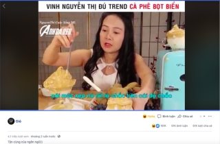 YouTuber Vinh Nguyễn Thị và những màn review đồ ăn “đi vào huyền thoại”: Đúng là phong ba bão táp không bằng… ngữ pháp chị Vinh! - Ảnh 8.