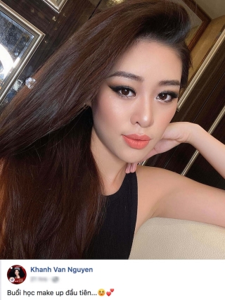 Nối gót HHen Niê Hoàng Thùy, Khánh Vân học make-up sẵn sàng chinh chiến Miss Universe 2020 ảnh 1