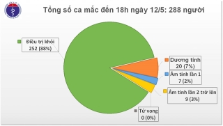 Việt Nam chỉ còn 36 bệnh nhân đang chữa Covid-19