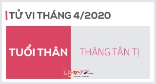 Tu vi thang 4 nam 2020 - Tuoi Than