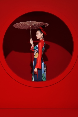 Khánh Vân chính thức chọn áo dài thi trang phục dân tộc Miss Universe, khởi động tuyển chọn thiết kế ảnh 5