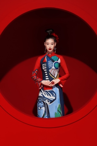 Khánh Vân chính thức chọn áo dài thi trang phục dân tộc Miss Universe, khởi động tuyển chọn thiết kế ảnh 2