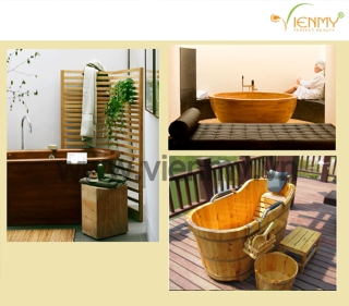 Hưởng thụ spa tại nhà cùng bồn tắm gỗ - ảnh 4