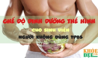dinh duong the hinh cho sinh vien