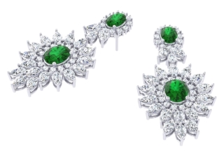 Một món trang sức với sự kết hợp của ngọc Emerald là một trong những lựa chọn lý tưởng để thể hiện khí chất của người phụ nữ Á Đông nhưng vẫn hội nhập với thế giới!