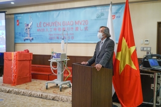 Đại sứ đặc mệnh toàn quyền Việt Nam tại Nhật Bản: Máy thở MV20 là thành quả của tinh thần đồng lòng đồng sức- hành động ảnh 6
