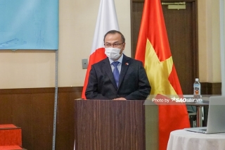 Ông Vũ Hồng Nam phát biểu tại buổi lễ.