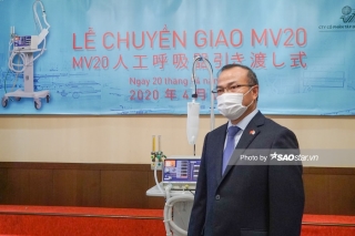Đại sứ đặc mệnh toàn quyền Việt Nam tại Nhật Bản: Máy thở MV20 là thành quả của tinh thần đồng lòng đồng sức- hành động ảnh 3