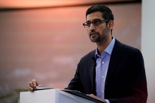 Sundar Pichai, CEO Alphabet (Ảnh: AFP)