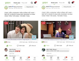 Gapo đạt kỷ lục 60,000 người theo dõi livestream cùng lúc Liveshow “Kiên cường Việt Nam”.