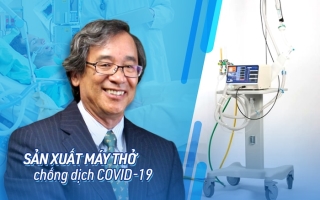 Ông Trần Ngọc Phúc là người sáng chế ra máy thở MV20.