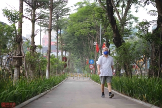Môi trường - Người dân thích thú với phố đi bộ mới xanh mát tại Hà Nội giữa những ngày oi bức (Hình 4).