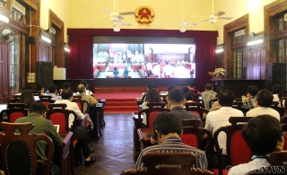 Hình ảnh phóng viên tác nghiệp tại phiên tòa giám đốc thẩm vụ án Hồ Duy Hải