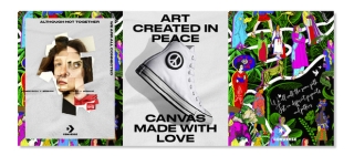 Converse thực hiện triển lãm tranh nghệ thuật kiến tạo cùng thông điệp “PEACE” thời 4.0 - Ảnh 1.