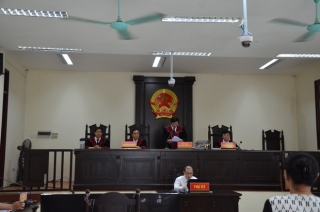 ẢNH: Quang cảnh phiên xử vợ chồng chủ doanh nghiệp Lâm Quyết liên quan đến Đường Nhuệ - Ảnh 9.