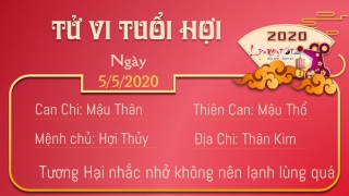 Tu vi 12 con giap - Tu vi ngay 05052020 - Tuoi Hoi