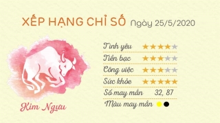 Tu vi hang ngay 12 cung - ngay 25052020 - Kim Nguu