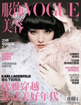 Vào năm 2011, Chanel ký hợp đồng với Châu Tấn. Năm 2013, Karl Lagerfeld đích thân chụp hình cho Châu Tấn trên ấn phẩm Vogue China số tháng 1. Cô là “nàng thơ Chanel Châu Á” duy nhất khiến cho NTK lừng danh thế giới phải tự tay “bấm máy”