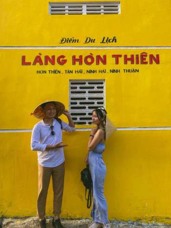 Làng bích họa Hòn Thiên - điểm check-in mới cho giới trẻ tại Ninh Thuận - Ảnh 8.