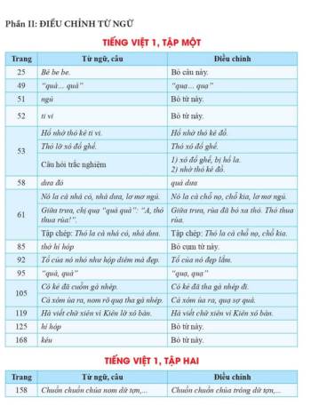 Công bố tài liệu chỉnh sửa sách giáo khoa Tiếng Việt 1 bộ Cánh Diều - Ảnh 3.