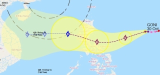 Siêu bão Goni sắp đổ bộ miền Trung, khả năng gây thêm đợt mưa lớn