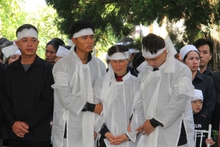 Xúc động lễ viếng Đại tá Lê Văn Quế tại quê nhà Thanh Hóa - Ảnh 3.