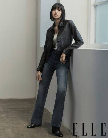 Lisa Black Pink là sao quốc tế duy nhất lên song bìa tạp chí Elle China số phong niên Ảnh 6