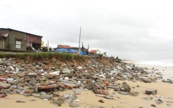 Hình ảnh sau bão số 13 tại Quảng Bình - Ảnh 6.