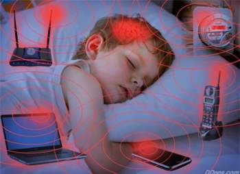 Sóng wifi còn ảnh hưởng tới não bộ của trẻ nhỏ. Ảnh minh họa 