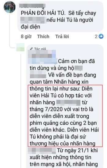 Sau scandal trà xanh, bị anti-fan lên tiếng tẩy chay sản phẩm vì Hải Tú đóng quảng cáo, nhãn hàng khốn đốn đính chính và hứa hẹn rà soát lại hình ảnh - Ảnh 1.