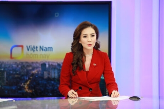 Mai Ngọc là biên tập viên xinh đẹp của Đài truyền hình Việt Nam
