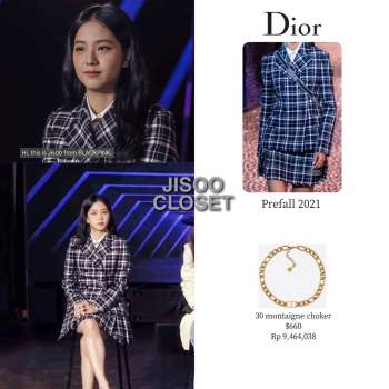 Jisoo khi diện đồ Dior được lấy cảm hứng từ chính mình: Có 