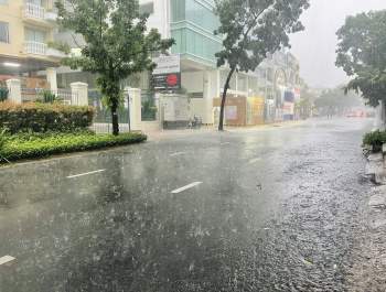 TP.HCM mưa to ở trung tâm, quận Gò Vấp và TP.Thủ Đức - ảnh 1