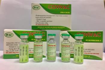  Viện Vaccien và sinh phẩm (IVAC) đang trong quá trình nghiên cứu vaccine chống Covid-19 Covivac.