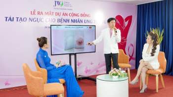 Bệnh viện JW hỗ trợ hàng trăm bệnh nhân ung thư vú được tái tạo ngực - ảnh 2