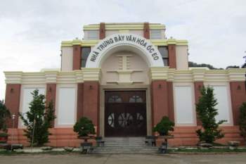 Bảo tàng văn hóa Óc Eo bên cạnh Gò Cây Thị