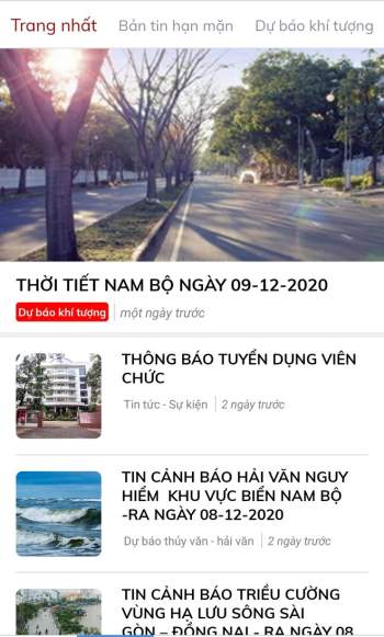 Người Sài Gòn có thể xem dự báo mưa nắng, ngập nước ngay chỗ ở trên điện thoại - ảnh 2