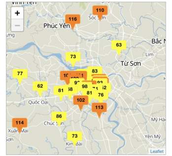 Hôm nay 26/1, chất lượng không khí ở Hà Nội được cải thiện. Ảnh: Dương Lâm