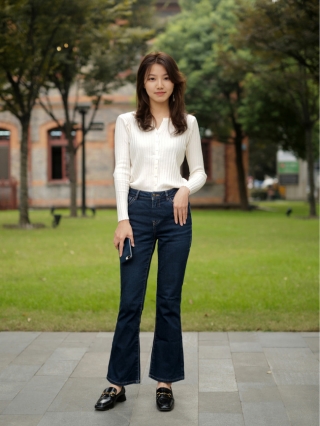 Street style Châu Á: Quần jeans là được chọn nhiều nh - Ảnh 9.