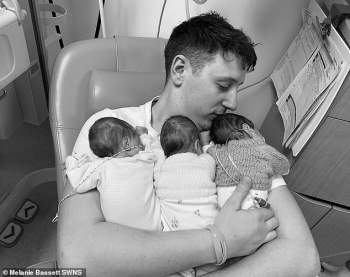 Một bà mẹ sinh 3 nhưng lại được công nhận là trường hợp hiếm gặp, 1/1.000.000 ca sinh mới xảy ra một lần - Ảnh 2.
