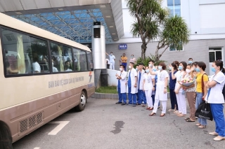 38 y bác sĩ Phú Thọ lên đường chi viện Quảng Nam