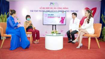 Bệnh viện JW hỗ trợ hàng trăm bệnh nhân ung thư vú được tái tạo ngực - ảnh 3