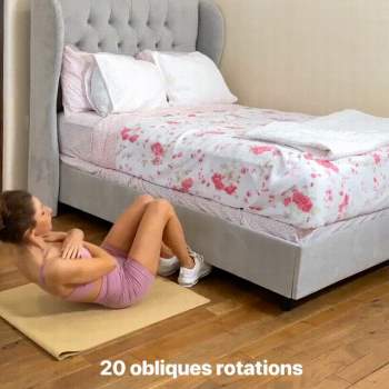 Để eo thon nhỏ đón Tết, các chị em dành ra 10 phút tập 5 động tác này mỗi tối là body đẹp chuẩn - Ảnh 6.